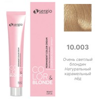 Крем-краска Color&Blonde 10.003 - очень светлый блондин натуральный карамельный лед (100 мл)